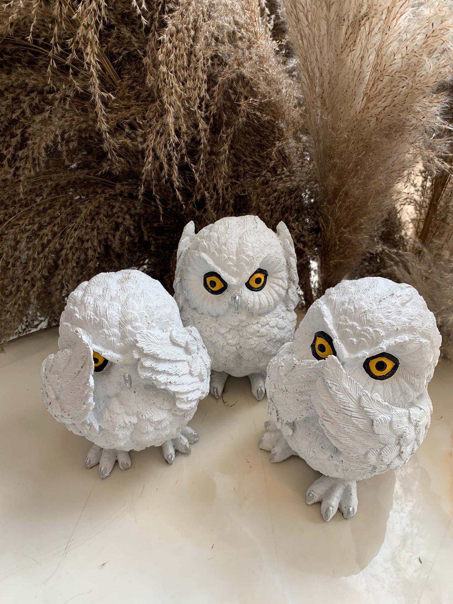 OWL SET OF 3 BIG