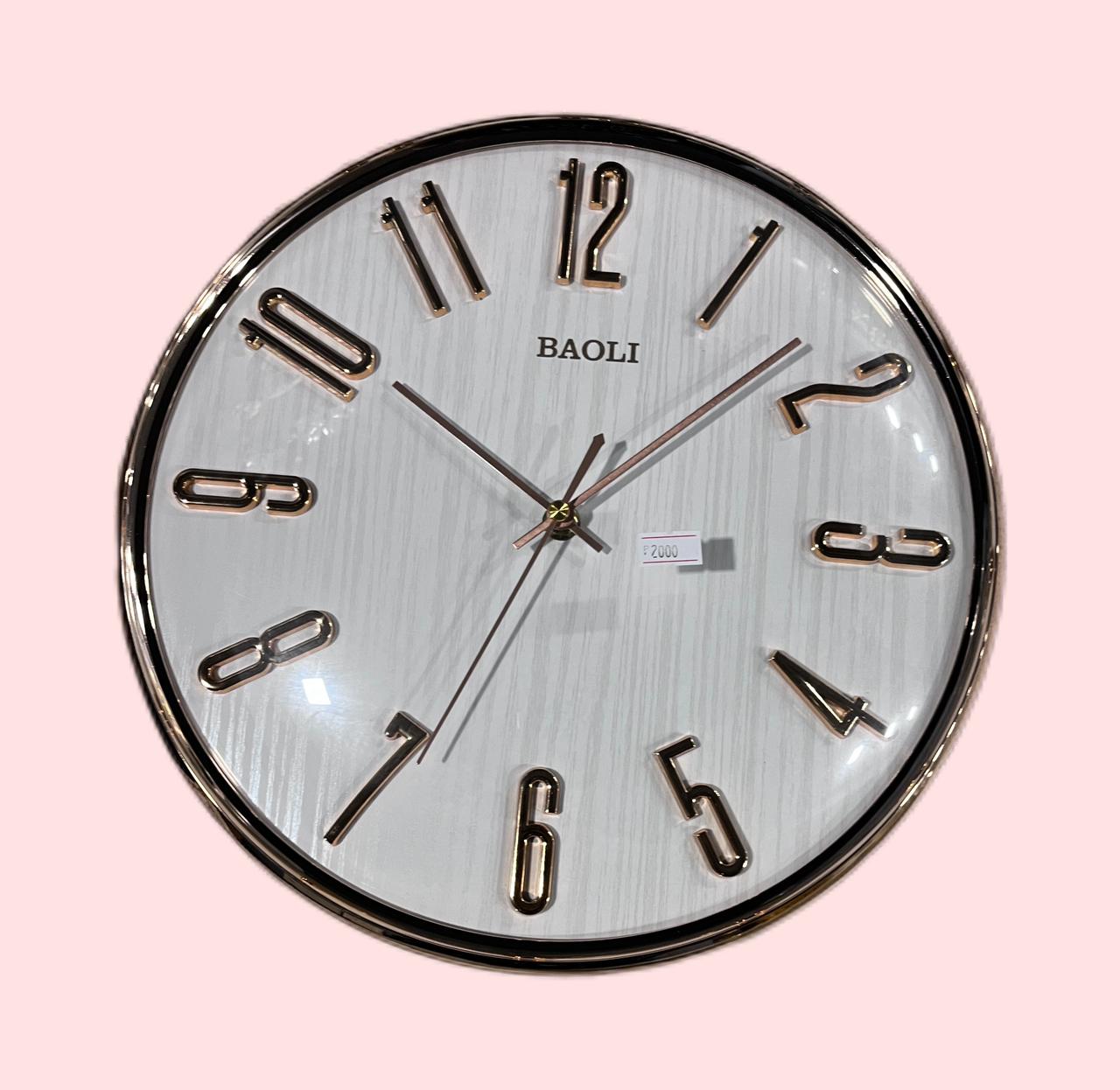 ACCENTS CLOCK- C0113