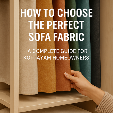 How to Choose the Perfect Sofa Fabric: A Complete Guide for Kottayam Home Owners