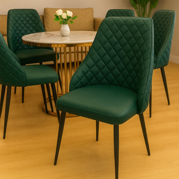 Trendy Dining Chair-Green