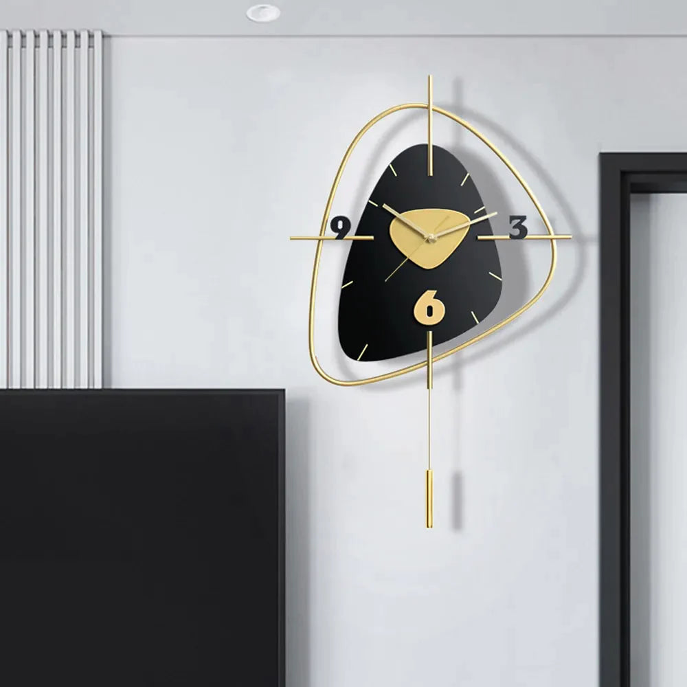 Accents Metal Wall Clock -D