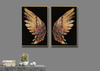 Accents Crystal Butterfly Wing Painting ( 40cm X 60cm)