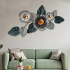 Accents Wild Floral Metal Wall Art