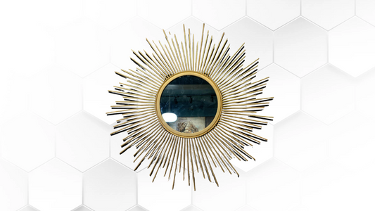 Star Burst Wall Mirror