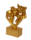 Accents 3 in 1 Modern Human Face  Figurine for Home Decor