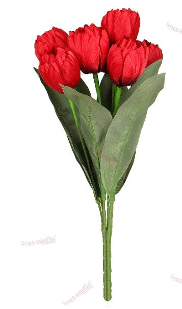 Accents Red Tulip Flower