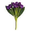 Accents Fourwalls Beautiful Artificial Polyester and Plastic Tulip Flower