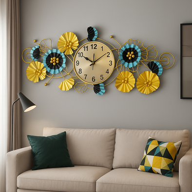 Accents Flower clock