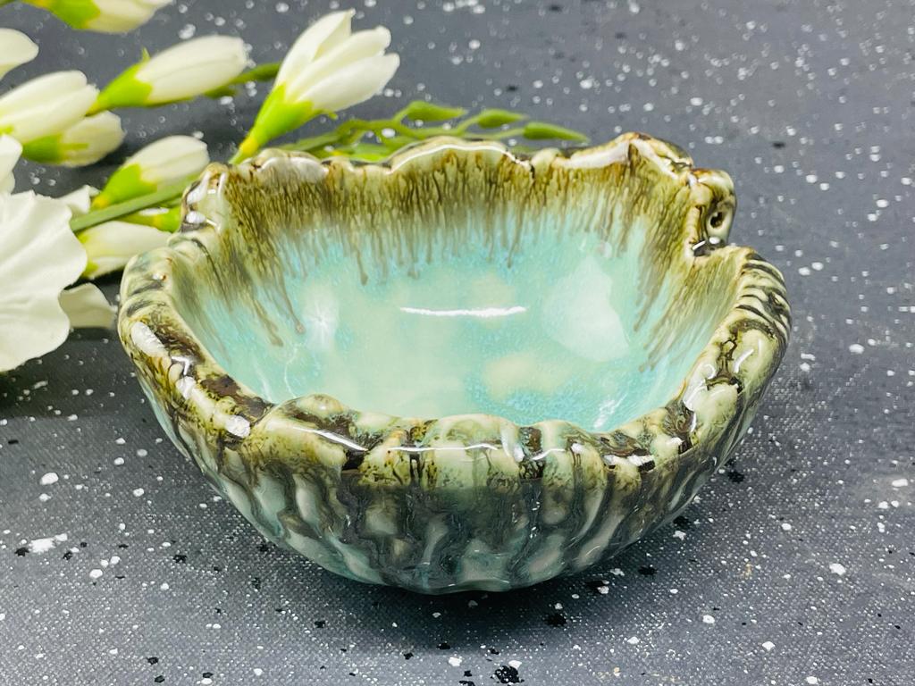 Accents 5.5" INCHES Ceramic Designer Serving Bowl