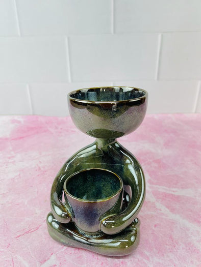 Accents H6" D4" Designer Table Top Plant pot