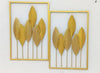 Accents Leaf Wall Art Decorative Frame -set of 2