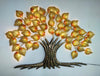 Accents big size Iron Tree Shape Wall Hanging with LED Lights in background & Decorative Mounted Art