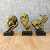 Accents Modern Art Decorative Face Statue Showpiece
