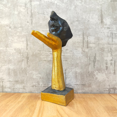 Accents Modern Face Look Statue Showpiece