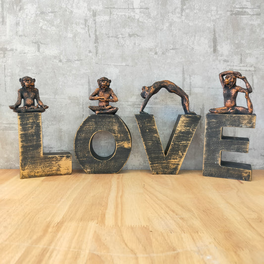 Accents Love Set with Statue Decorative