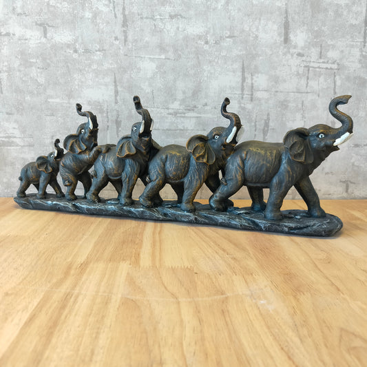 Accents Set of 5 Elephants