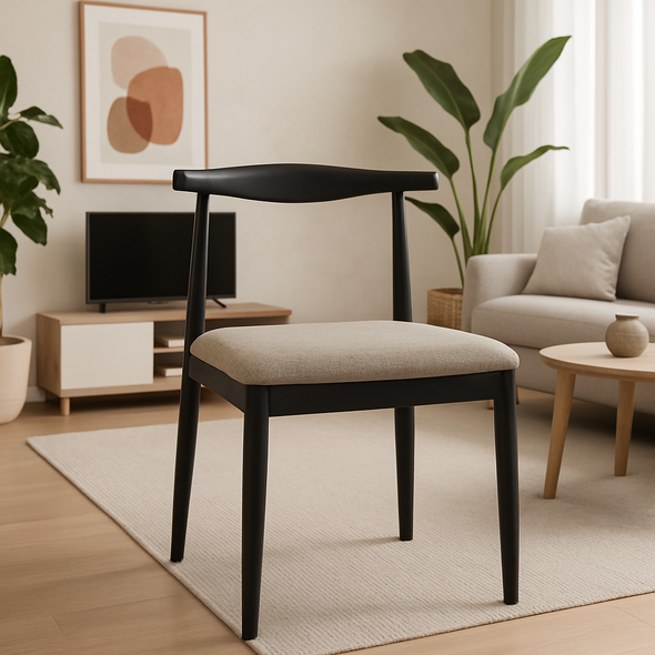 Accents NICKON CHAIR -BLACK