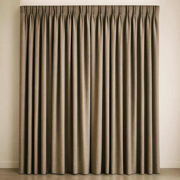3 Pleat Curtains