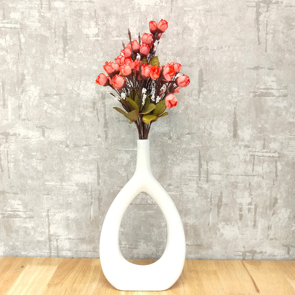 Accents Artificial Decorations Rose Flower Bunch for Home Decor