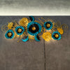 Accents Metal Leaf Wall Art