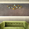 Accents Iron Modern Flower Ring Wall Art