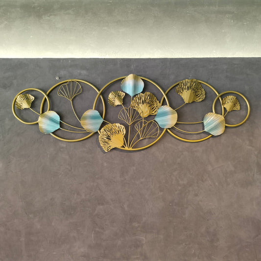 Accents Iron Modern Flower Ring Wall Art