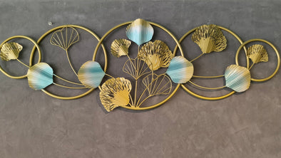Accents Iron Modern Flower Ring Wall Art