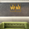 Accents Leaf Wall Art Decorative Frame -set of 2