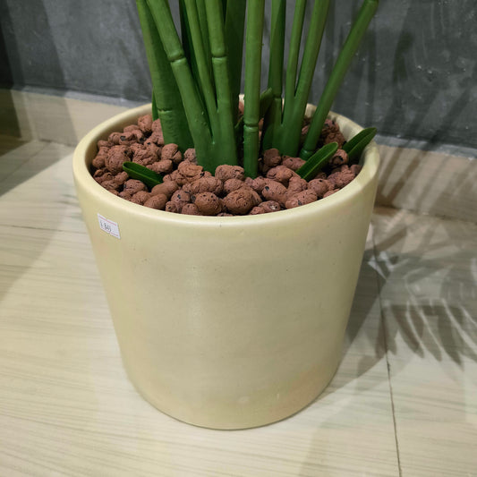 Accents Ceramic Pot for Indoor/Outdoor Plants H9'' D9''