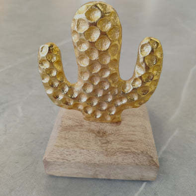 Accents Cactus Plant (S 1) Golden