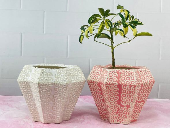 Accents - Ceramic Pot (H7'' D9'')
