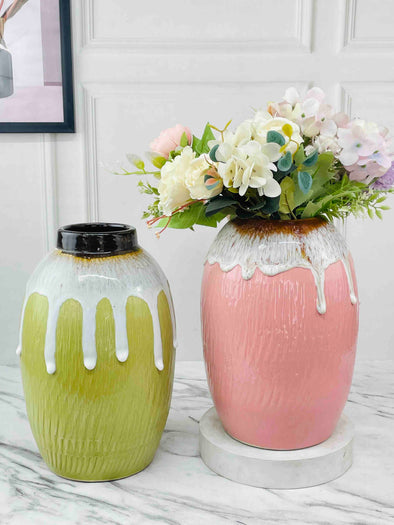 Accents - Ceramic Pot (H10'' D7'')