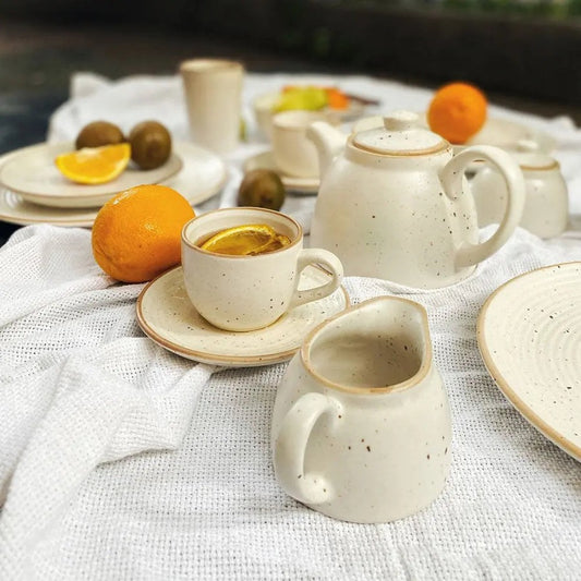 Accents - Ceramic Tea Set - 15 Pcs