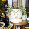 Accents - Face Planter with Glasses (H6.5' D6.5'')