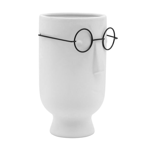 Accents - Face Planter with Glasses (H7.5' D4.5'')