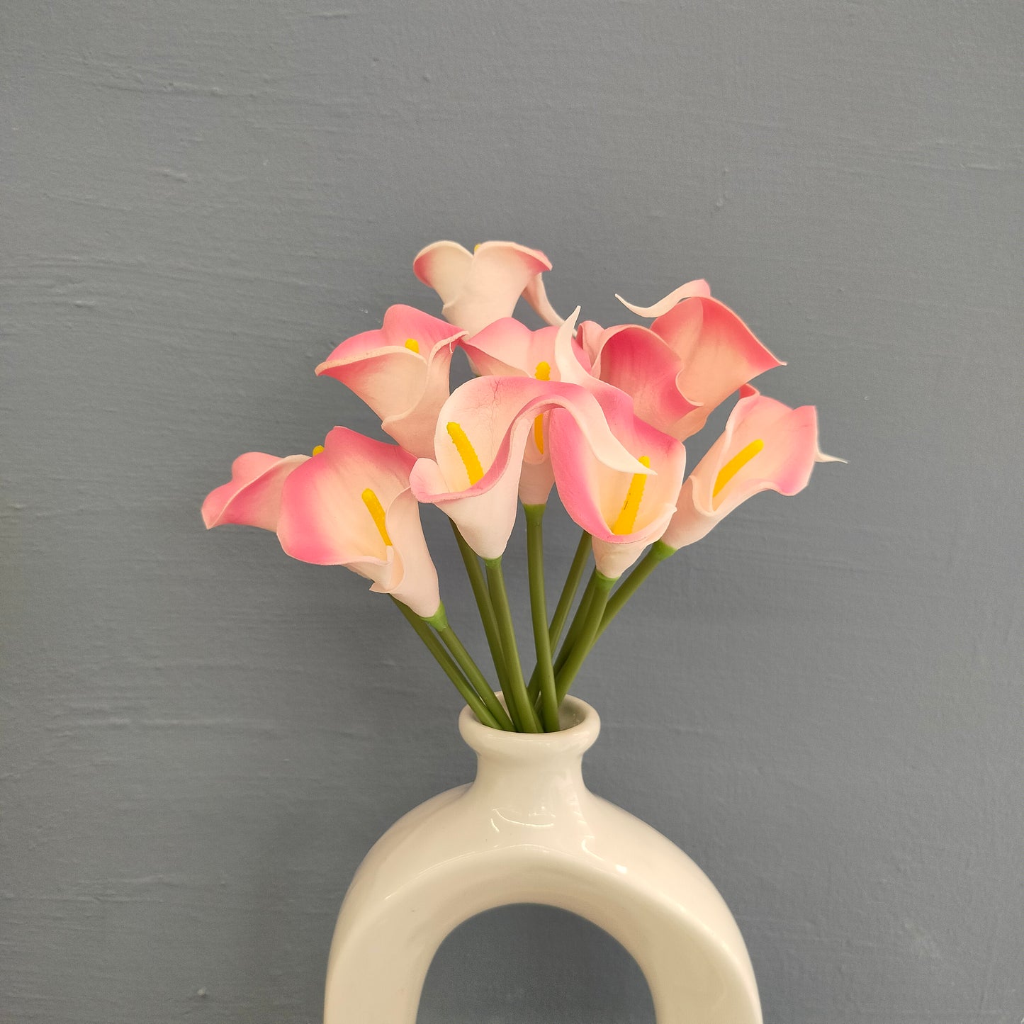 Accents Artificial Decorative Real Touch Mini Calla Lily Flower