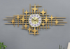 Accents Metal Wall Clock Star Design
