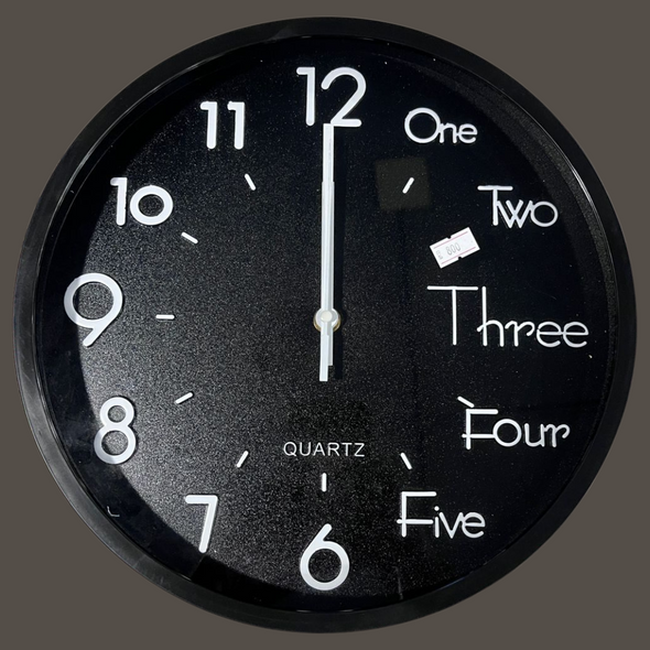 ACCENTS CLOCK-C0123