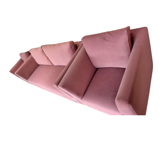 ACCENTS 3+1+1-PINK SOFA