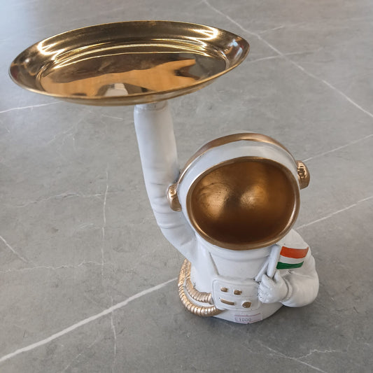 Accents Astronaut Golden Plate