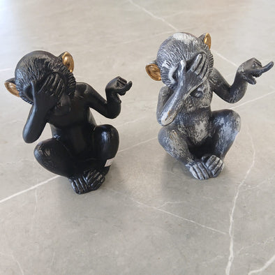 Accents Monkey Decor Showpiece