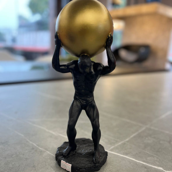 ACCENTS-SHOWPIECE MAN WITH BALL