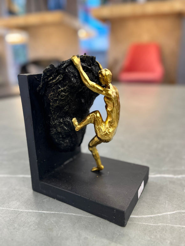 ACCENTS-SHOWPIECE- MAN HILL CLIMP