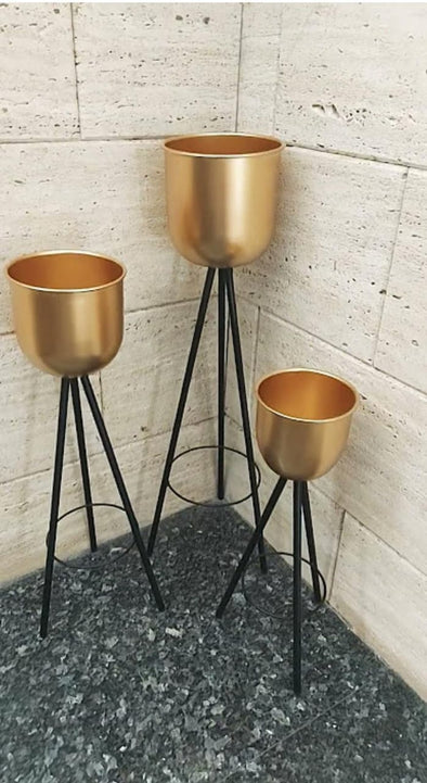ACCENTS FLOWER STAND-3 PCS SET