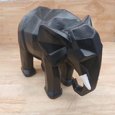 ACCENTS ELEPHANT-BLACK-BIG