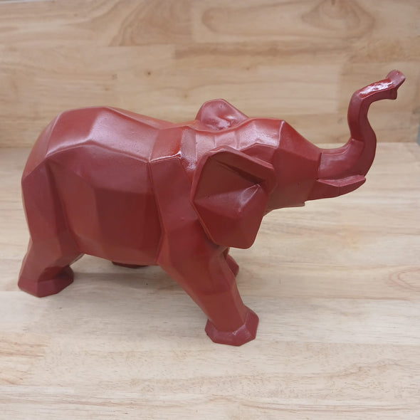 ACCENTS ELEPHANT-RED