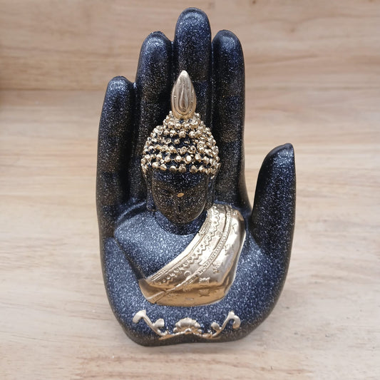 ACCENTS HAND BUDDHA BLACK