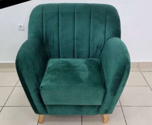 ACCENTS ROUND CHAIR-GREEN