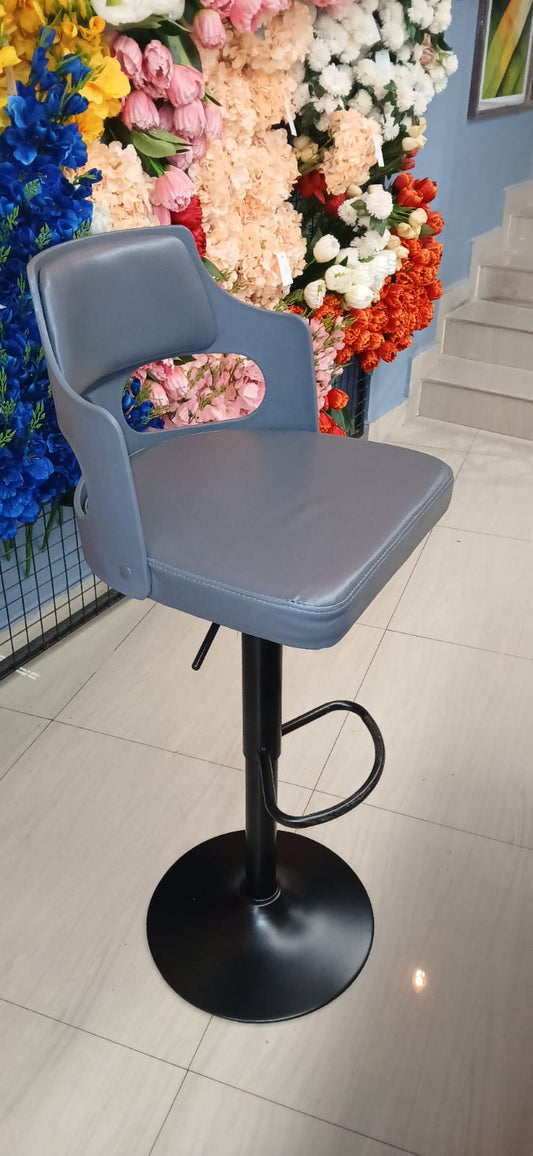 ACCENTS BAR STOOL-GREY