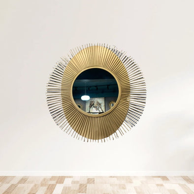Golden Egg Accent Mirror